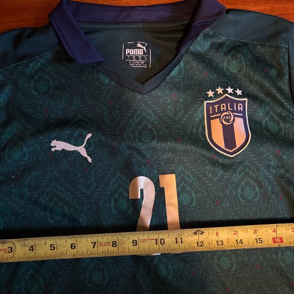 AUTHENTIC PUMA 2019/20 JUVENTUS ANDRE PIRLO THIRD KIT RENAISSANCE - Picture 6 of 7